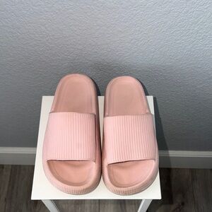 Pink Slide Sandals